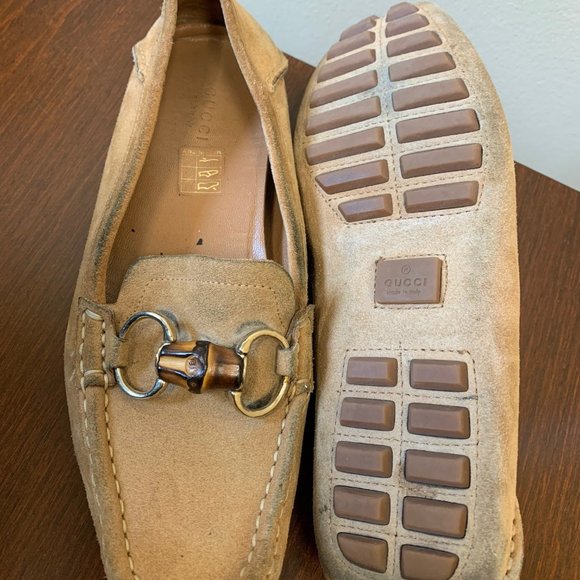 Gucci Suede Loafers - Picture 2 of 2